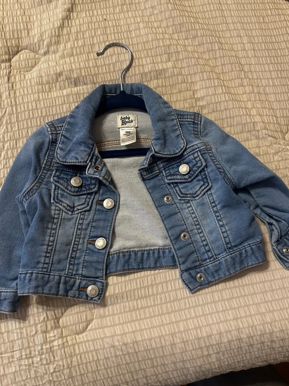 Light Blue Denim Jacket for Kids